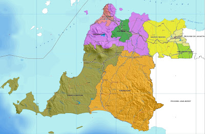 Peta Kabupaten dan Kota di Provinsi Banten Peta Kabupaten dan Kota di Provinsi Banten